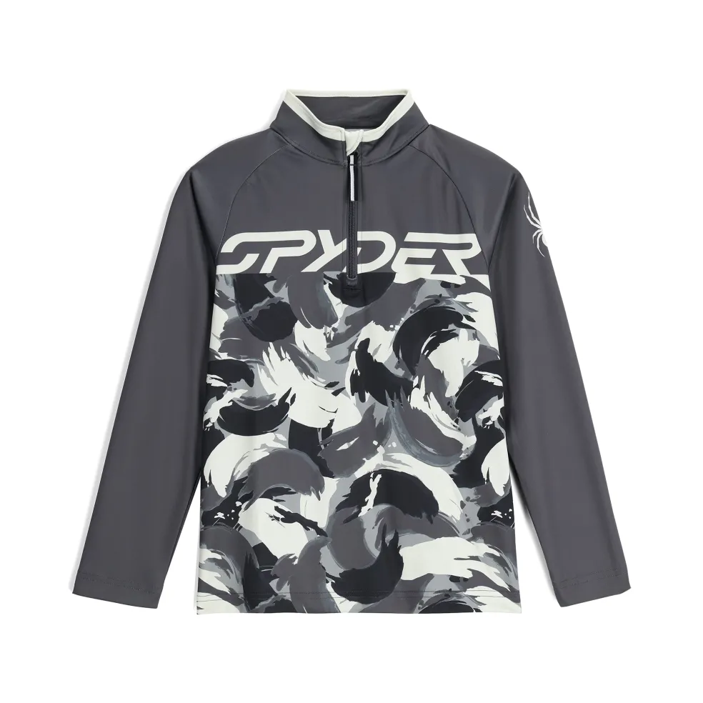 Spyder Layers*Boys Camo Half Zip - POLAR