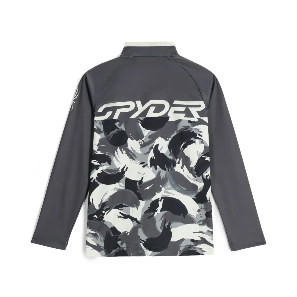 Spyder Layers*Boys Camo Half Zip - POLAR