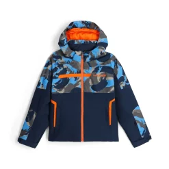 Spyder Insulated*Boys Challenger - Camouflage Aether Blue CAMOUFLAGEAETHERBLUE