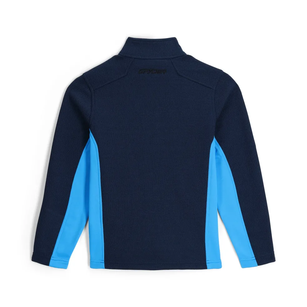 Spyder Fleece*Boys Full Zip Bandit - True Navy TRUENAVY