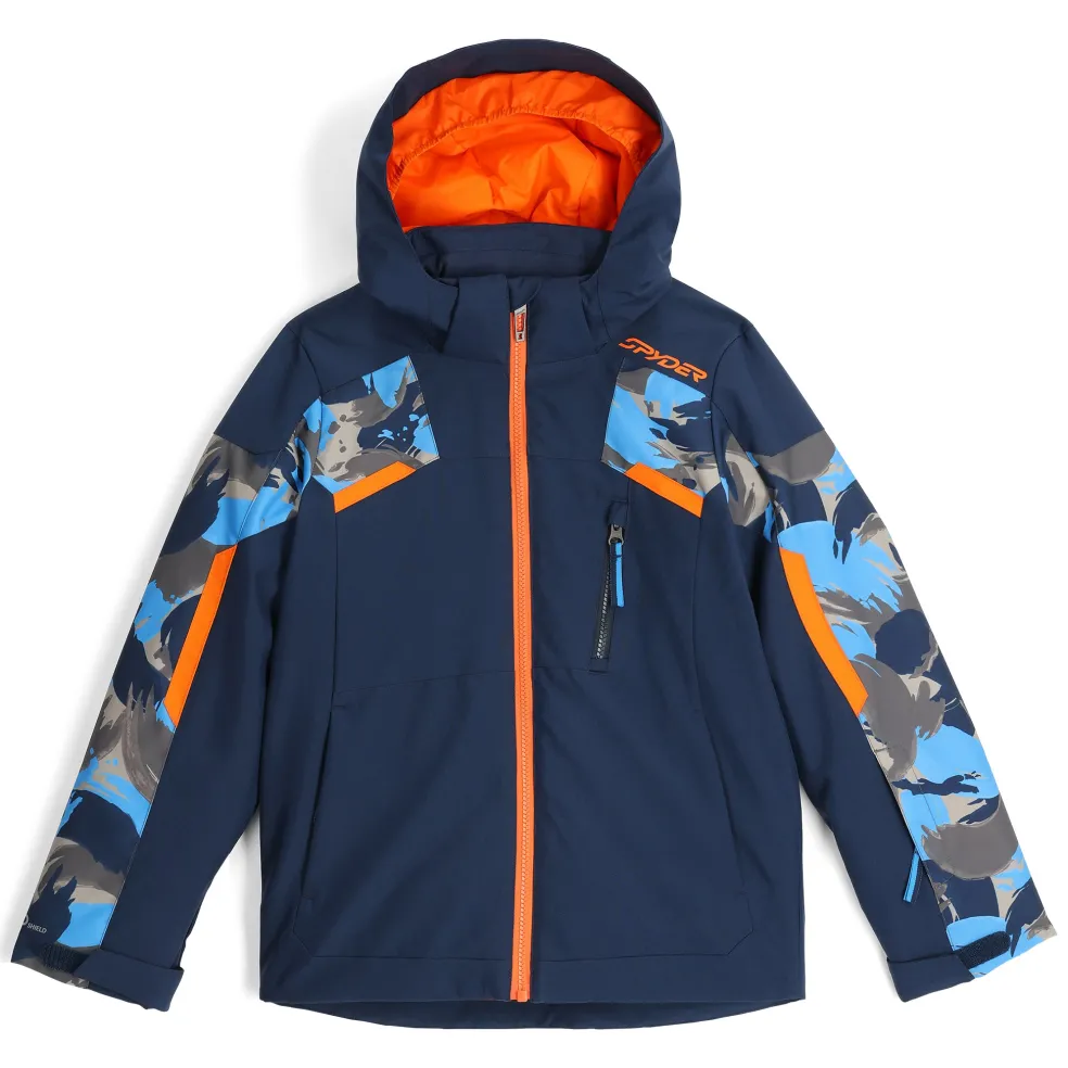 Spyder Insulated*Boys Leader - Camouflage Aether Blue CAMOUFLAGEAETHERBLUE