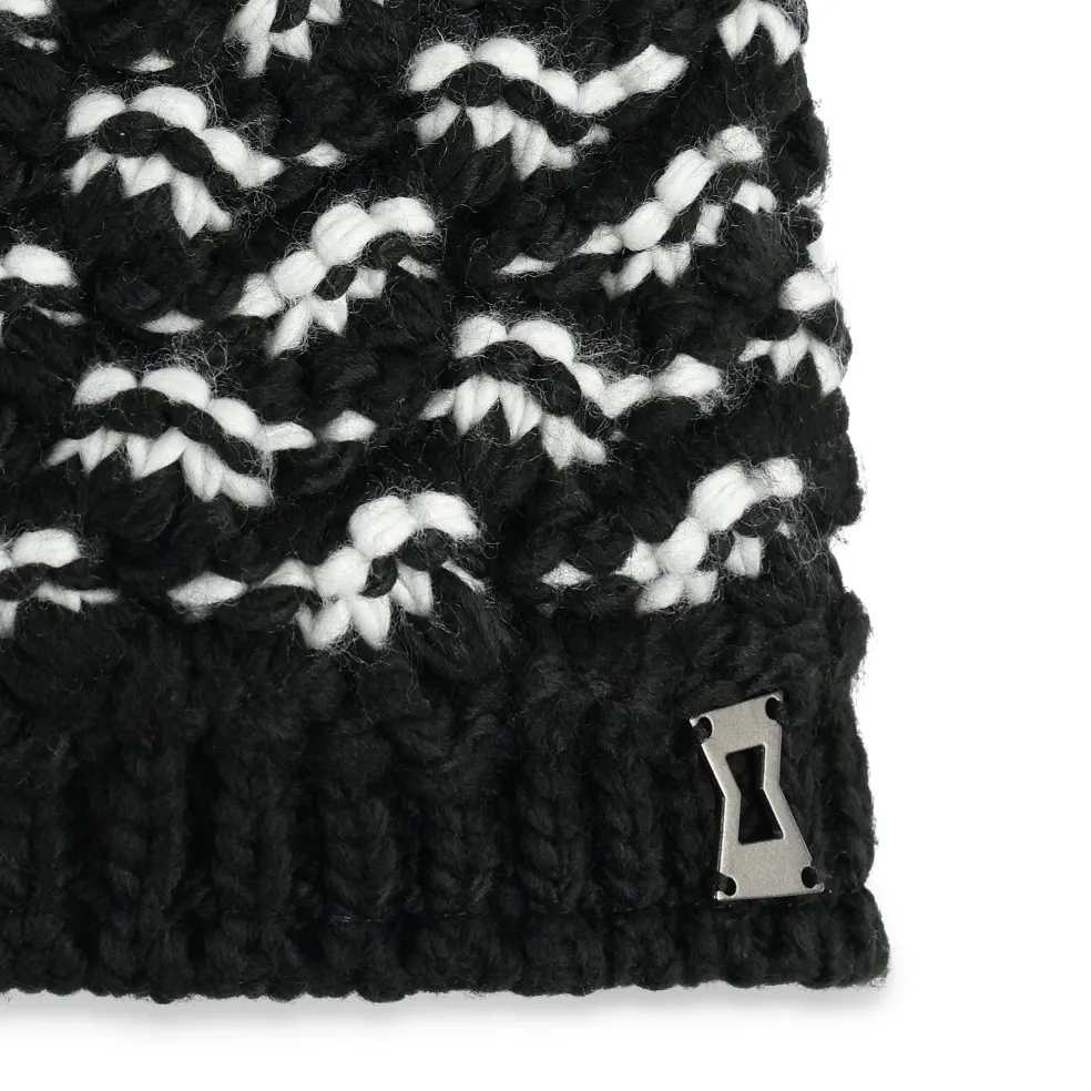 Spyder Hats*Girls Brrr Berry Pom - BLACK