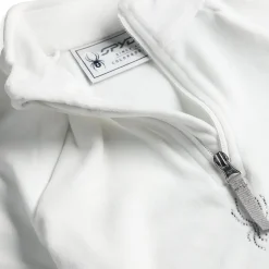 Spyder Fleece*Girls Shimmer Bug Half Zip - WHITE