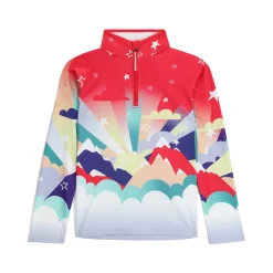 Spyder Fleece*Girls Surface Half Zip - MULTI