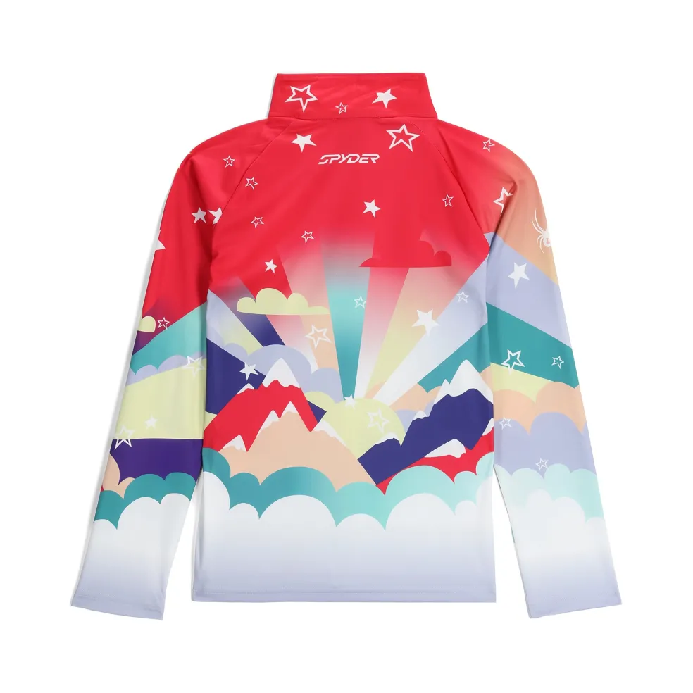Spyder Fleece*Girls Surface Half Zip - MULTI