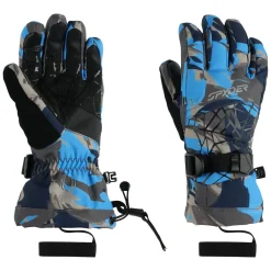 Spyder Gloves*Kids Overweb - Camouflage Aether Blue CAMOUFLAGEAETHERBLUE