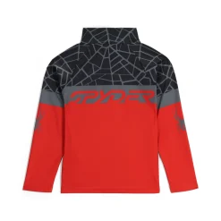 Spyder Layers*Little Boys Bug Half Zip - Red SPYDERRED