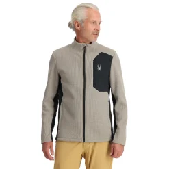 Spyder Midlayers|Fleece*Mens Bandit Full Zip - CONCRETE