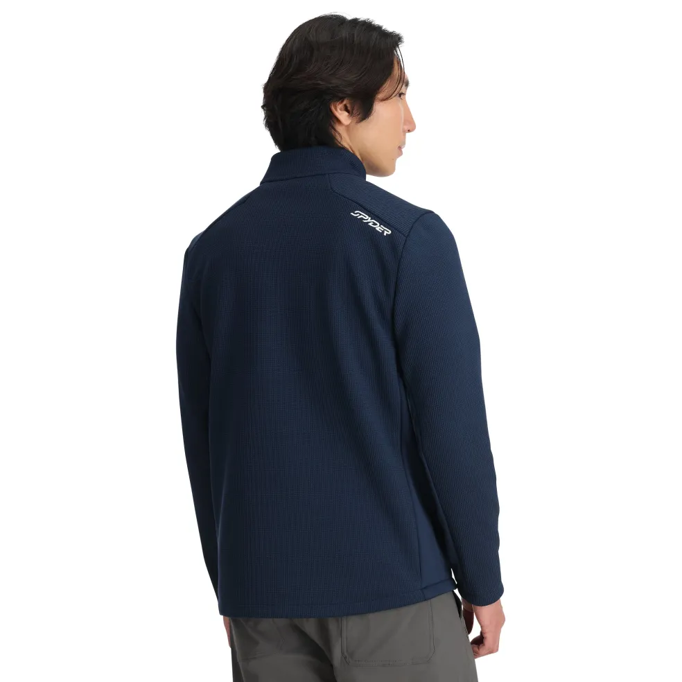 Spyder Midlayers|Fleece*Mens Bandit Full Zip - True Navy TRUENAVY