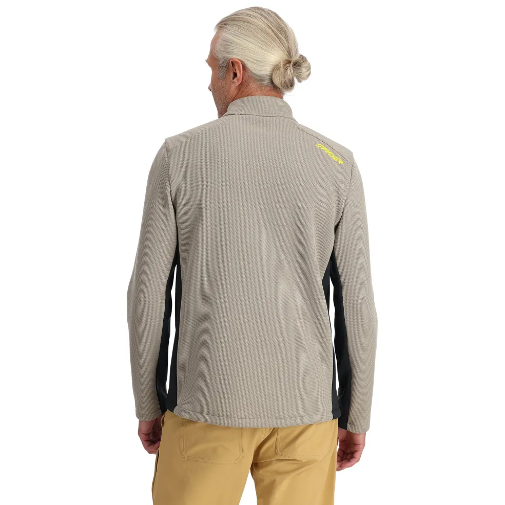 Spyder Midlayers|Fleece*Mens Bandit Half Zip - CONCRETE