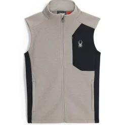 Spyder Midlayers|Fleece*Mens Bandit Vest - CONCRETE