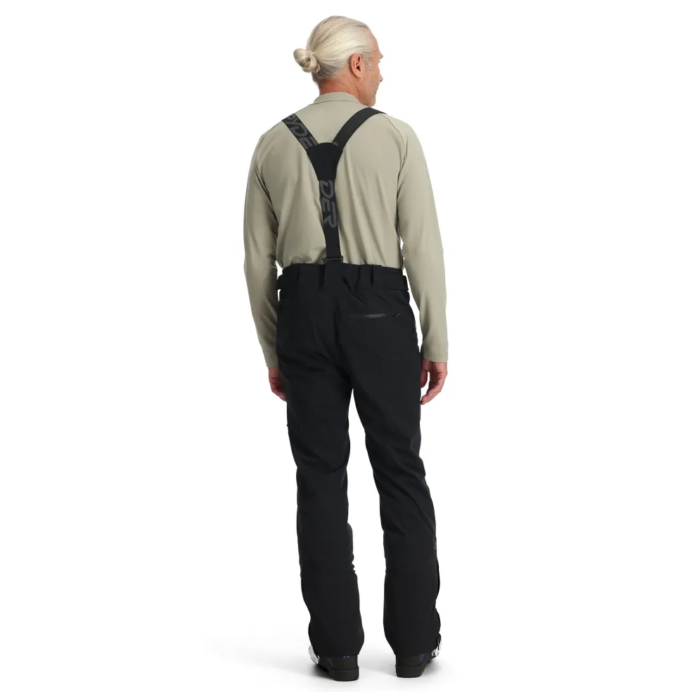 Spyder Bibs|Insulated*Mens Bormio - BLACK