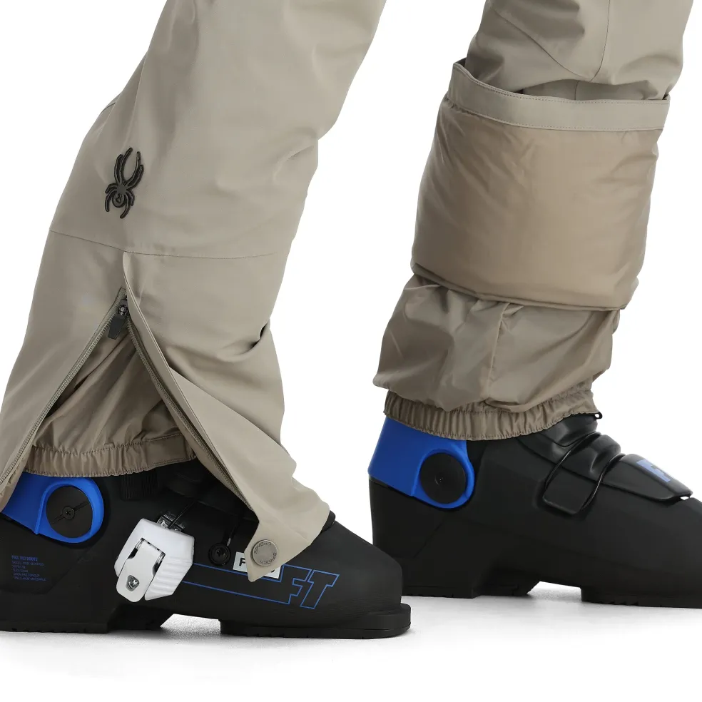 Spyder Bibs|Insulated*Mens Bormio - CONCRETE