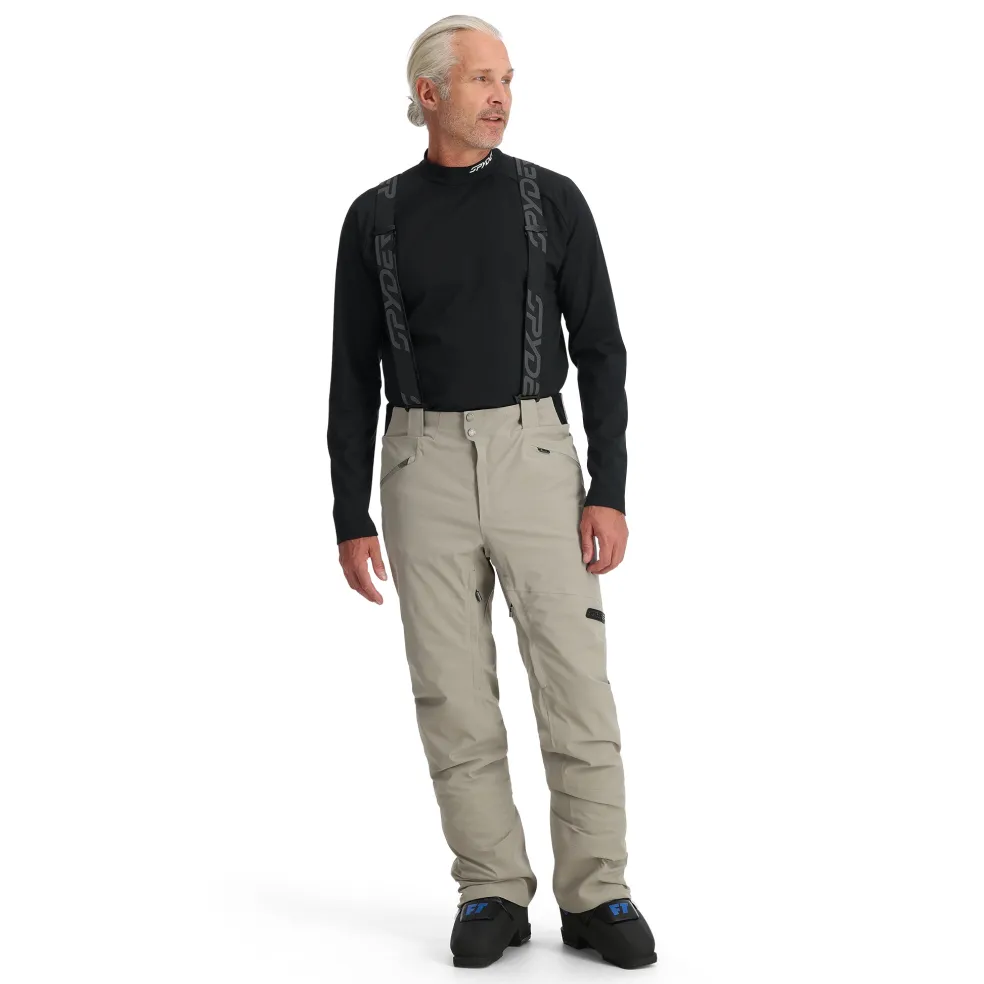 Spyder Bibs|Insulated*Mens Bormio - CONCRETE