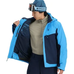 Spyder Insulated*Mens Copper - Aether Blue AETHERBLUE