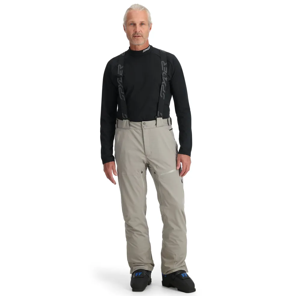 Spyder Bibs|Insulated*Mens Dare - CONCRETE