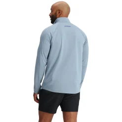Spyder Fleece*Mens Gridweb Half Zip - Blue Fog BLUEFOG