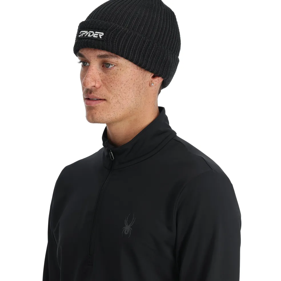 Spyder Hats|Freeski*Mens Groomers - BLACK