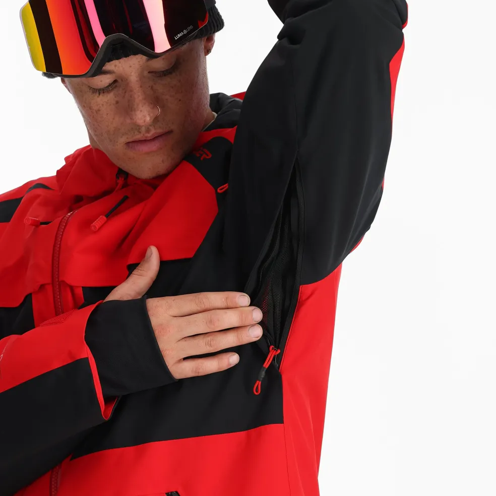 Spyder Insulated|Freeski*Mens Lift - Red SPYDERRED