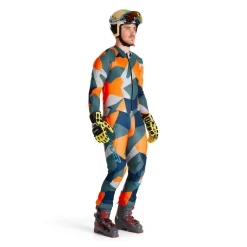 Spyder Bibs|Race*Mens Performance Gs - Orange Shock ORANGESHOCK