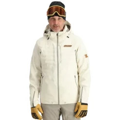 Spyder Insulated|Resort*Mens Pinnacle - Vanilla Latte VANILLALATTE