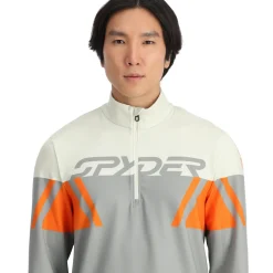 Spyder Midlayers*Mens Podium Half Zip - CONCRETE