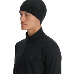 Spyder Hats|Freeski*Mens Reversible Innsbruck - BLACK