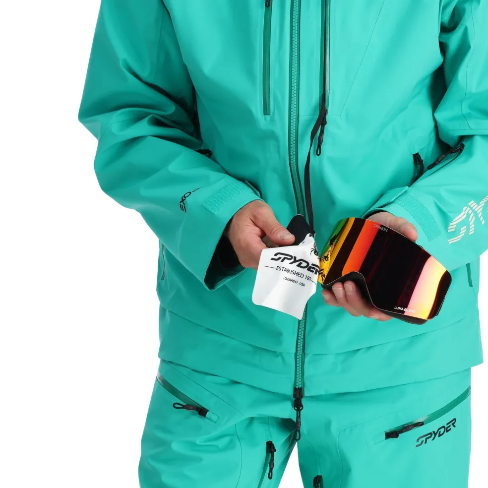 Spyder Shell|Backcountry*Mens Sanction - Teal Green TEALGREEN
