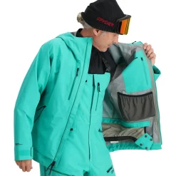 Spyder Shell|Backcountry*Mens Sanction - Teal Green TEALGREEN