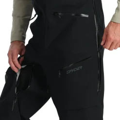 Spyder Bibs|Shell*Mens Sanction Bib - BLACK