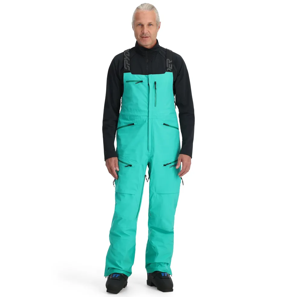 Spyder Bibs|Shell*Mens Sanction Bib - Teal Green TEALGREEN
