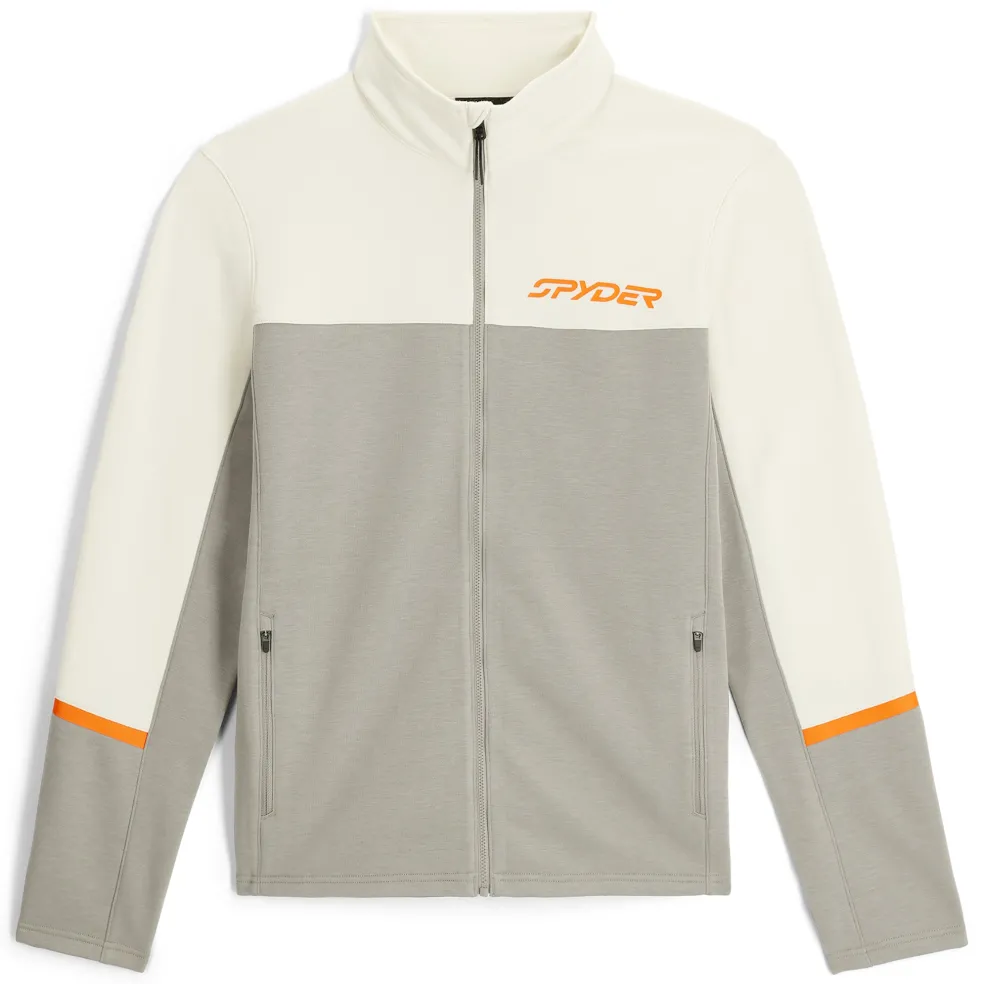 Spyder Midlayers|Fleece*Mens Speed Fleece Full Zip - CONCRETE