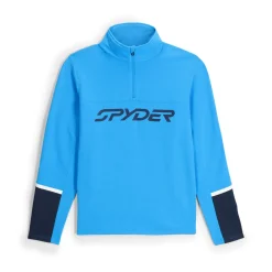 Spyder Midlayers|Fleece*Mens Speed Fleece Half Zip - Aether Blue AETHERBLUE