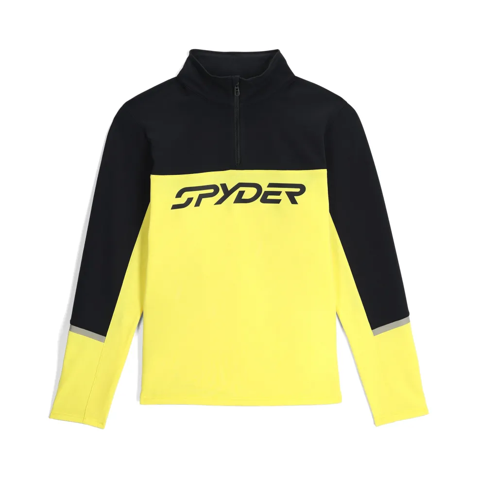 Spyder Midlayers|Fleece*Mens Speed Fleece Half Zip - Acid Yellow ACIDYELLOW