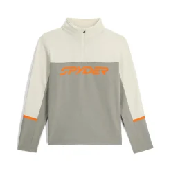 Spyder Midlayers|Fleece*Mens Speed Fleece Half Zip - CONCRETE