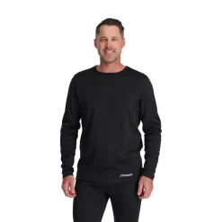Spyder Baselayers*Mens Stretch Charger Crew - BLACK