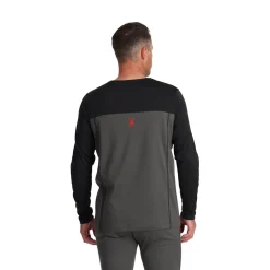 Spyder Baselayers*Mens Stretch Charger Crew - POLAR