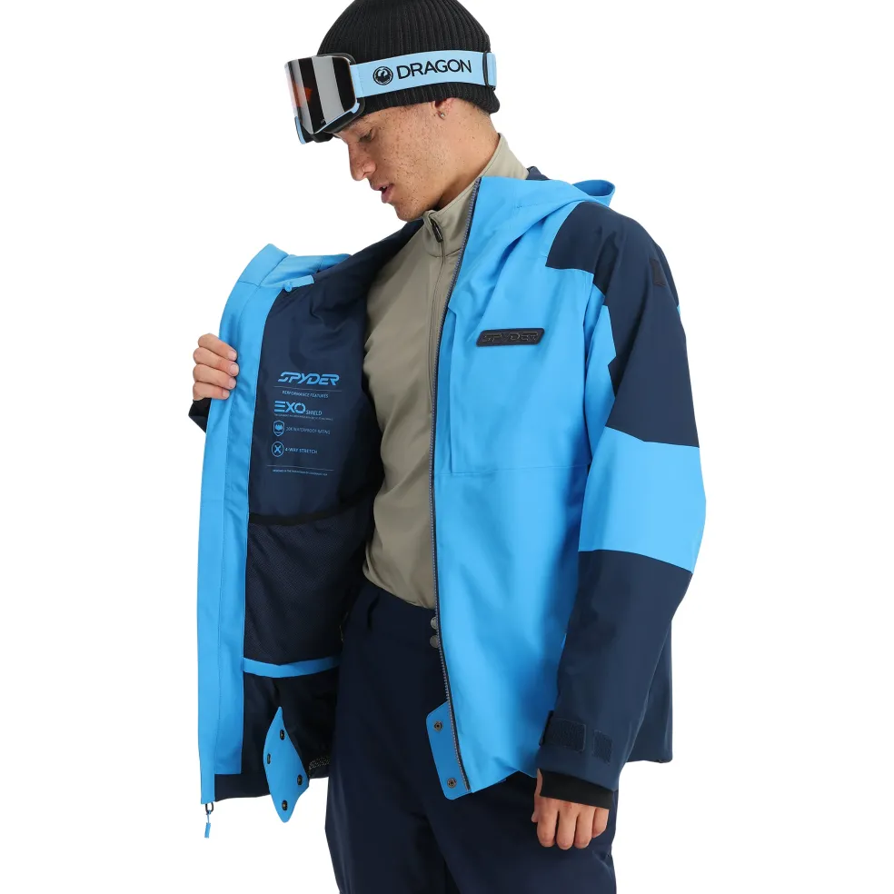 Spyder Shell|Backcountry*Mens Taos - Aether Blue AETHERBLUE