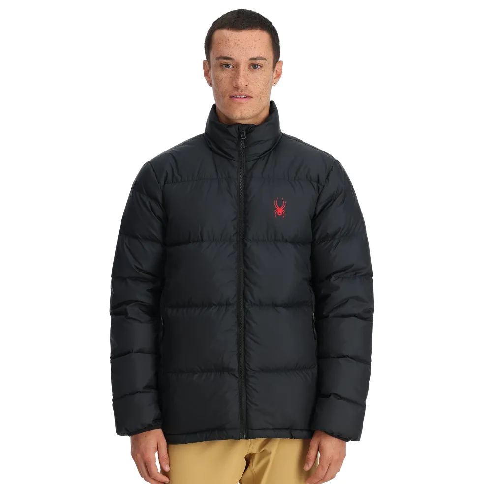 Spyder Midlayers|Down*Mens Windom Down Jacket - BLACK