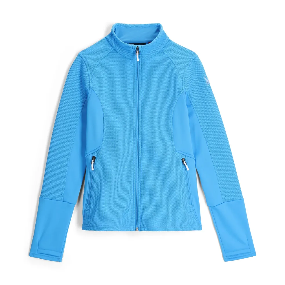 Spyder Midlayers*Womens Bandita Full Zip - Aether Blue AETHERBLUE