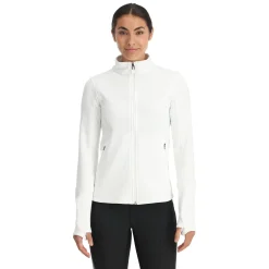 Spyder Midlayers*Womens Bandita Full Zip - WHITE