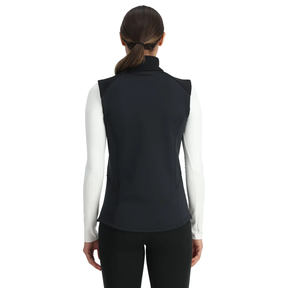 Spyder Fleece|Vests*Womens Bandita Vest - BLACK