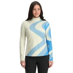 Spyder Baselayers*Womens Chute Turtleneck - Vanilla Latte VANILLALATTE
