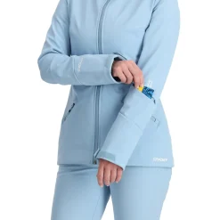 Spyder Softshell*Womens Glacial Softshell - Blue Drift BLUEDRIFT