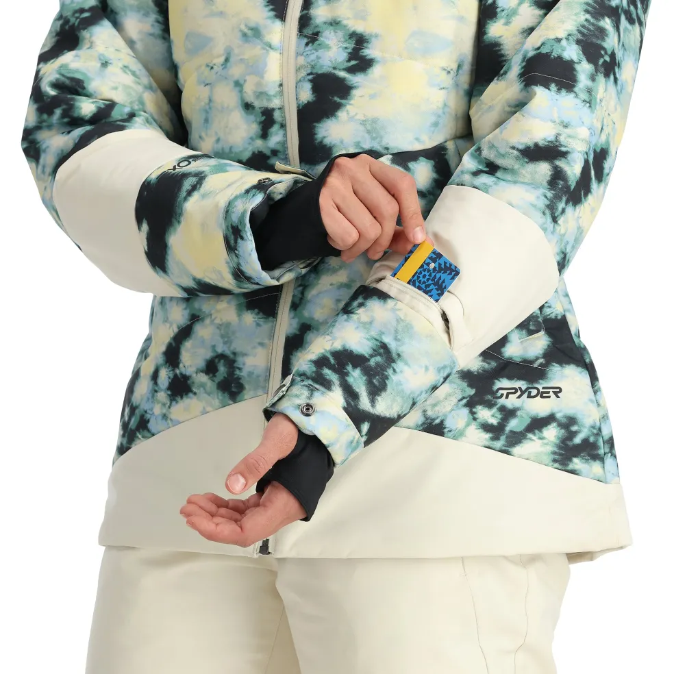 Spyder Insulated*Womens Haven - Tie Dye Vanilla Latte TIEDYEVANILLALATTE
