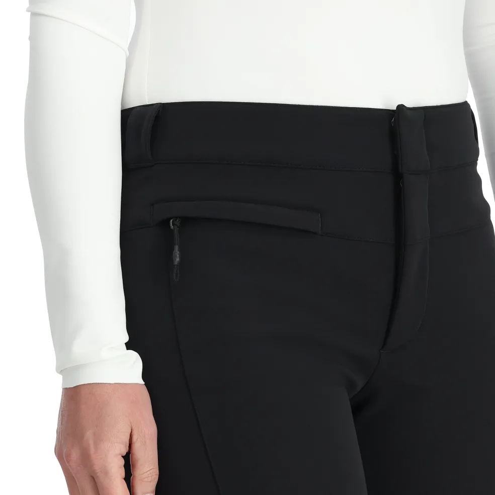 Spyder Softshell*Womens Orb Softshell Pants - BLACK