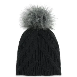Spyder Hats*Womens Royal Pom - BLACK