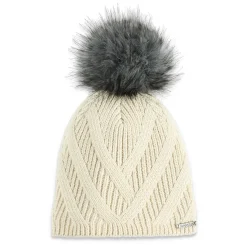 Spyder Hats*Womens Royal Pom - Vanilla Latte VANILLALATTE