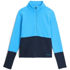 Spyder Midlayers|Fleece*Womens Speed Fleece Half Zip - Aether Blue AETHERBLUE