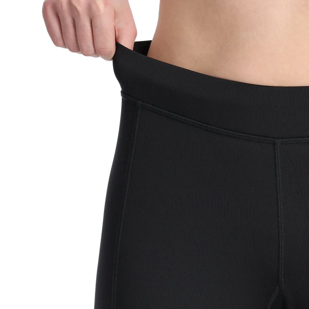 Spyder Baselayers|Freeski*Womens Stretch Charger 3/4 Pants - BLACK